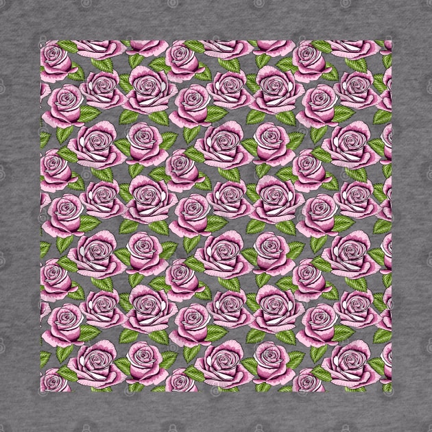 Roses Pattern by Designoholic